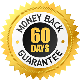 Derma Prime Plus 60 Day Money Back Guarantee Badge